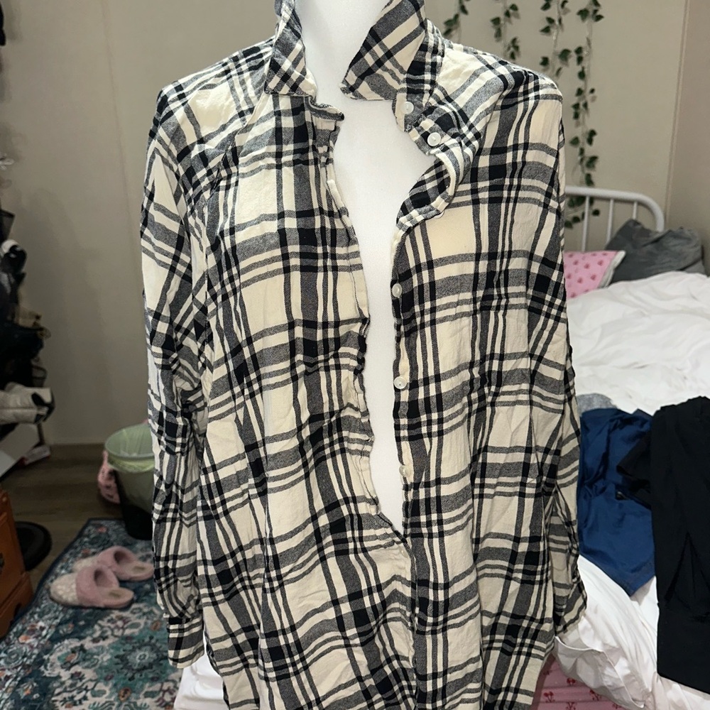 ASOS Plaid Button-Up Shirt